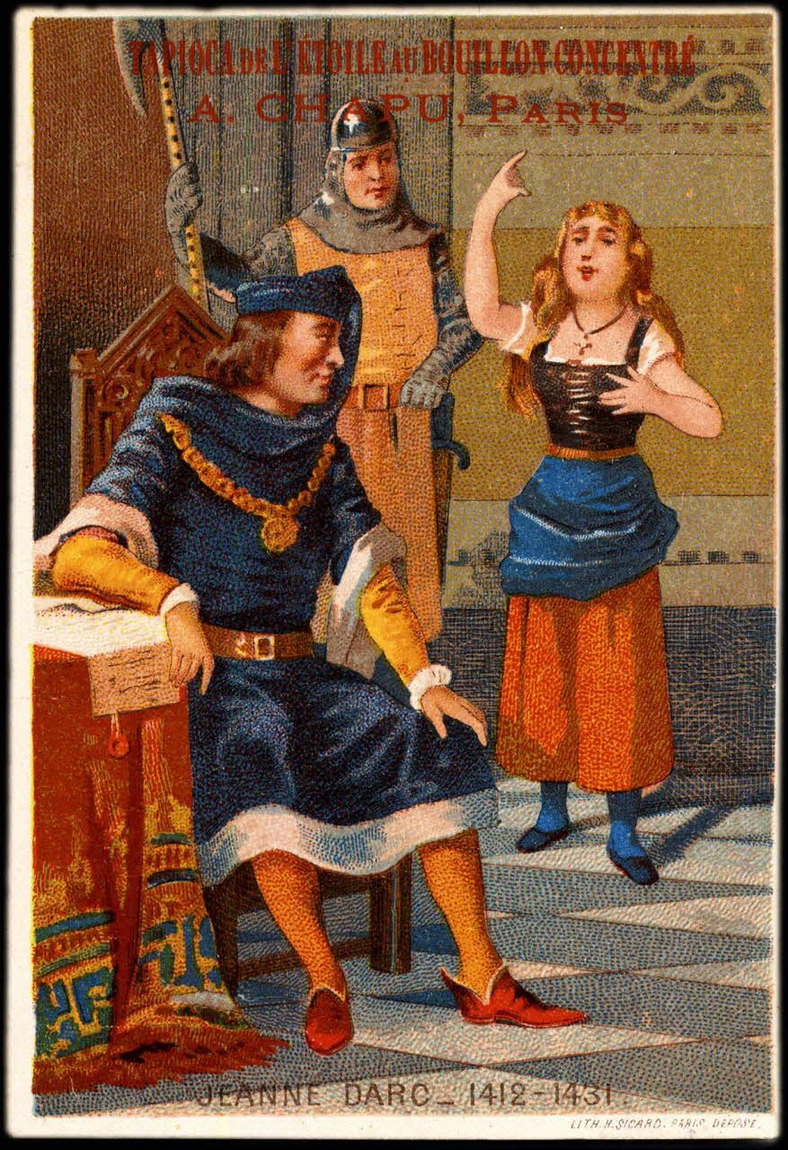 Henri Sicard carte réclame chromo Paris 1884-1890 1995.1.4596.5 Photo