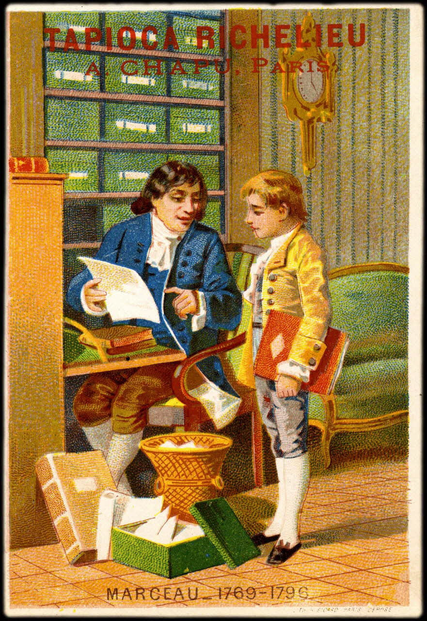 Henri Sicard carte réclame chromo Paris 1884-1890 1995.1.4596.10 Photo