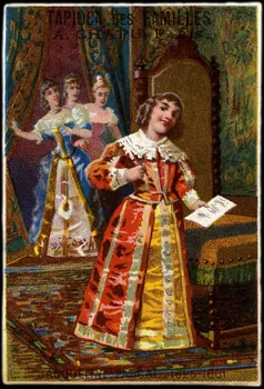 Henri Sicard carte réclame JACQUELINE PASCAL _ 1625-1661 1884-1890 1994.25.178 Photo