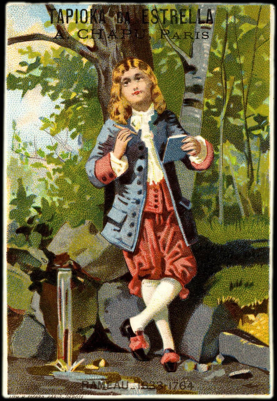 Henri Sicard carte réclame RAMEAU _ 1633-1764 1884-1890 1994.25.179 Photo