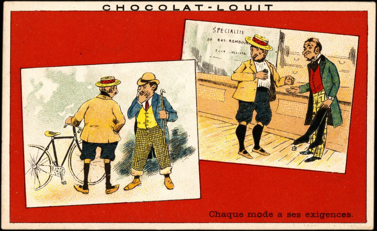 Baster & Vieillemard carte réclame chromo Paris 1896-1906 1995.1.161.27 Photo