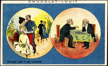 Baster & Vieillemard carte réclame chromo Paris 1896-1906 1995.1.161.26 Photo
