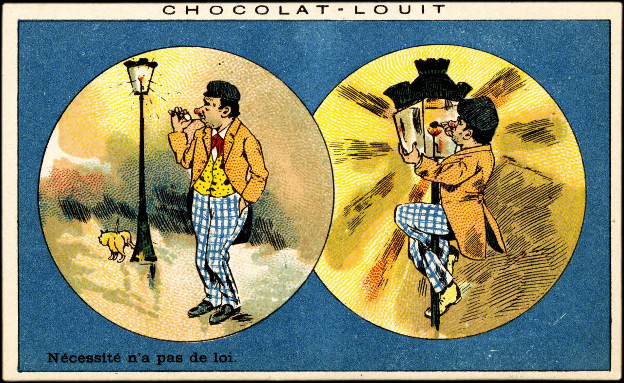 Baster & Vieillemard carte réclame chromo Paris 1896-1906 1995.1.161.6 Photo