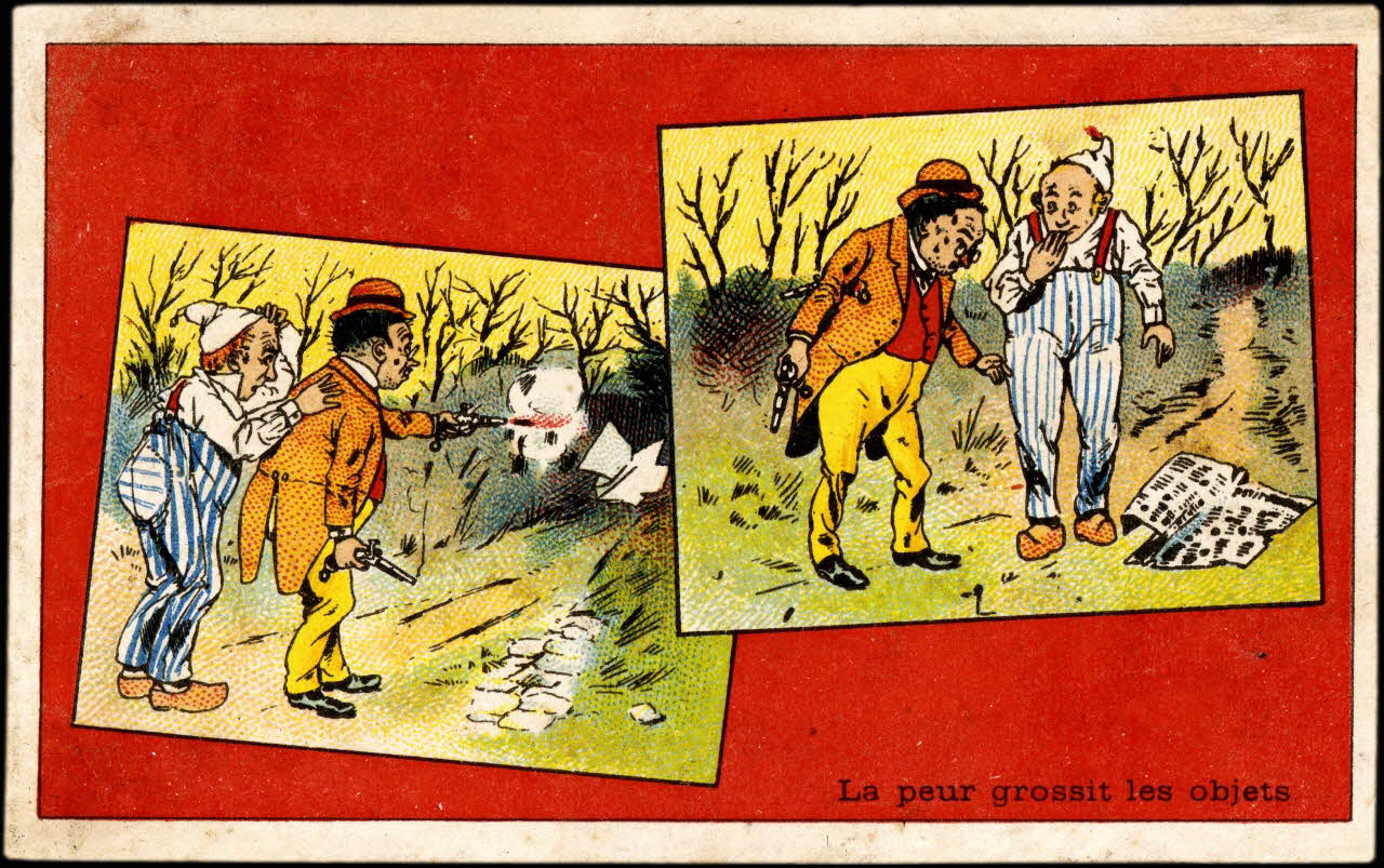 Baster & Vieillemard carte réclame chromo Paris 1878-1914 1995.1.3167.4 Photo