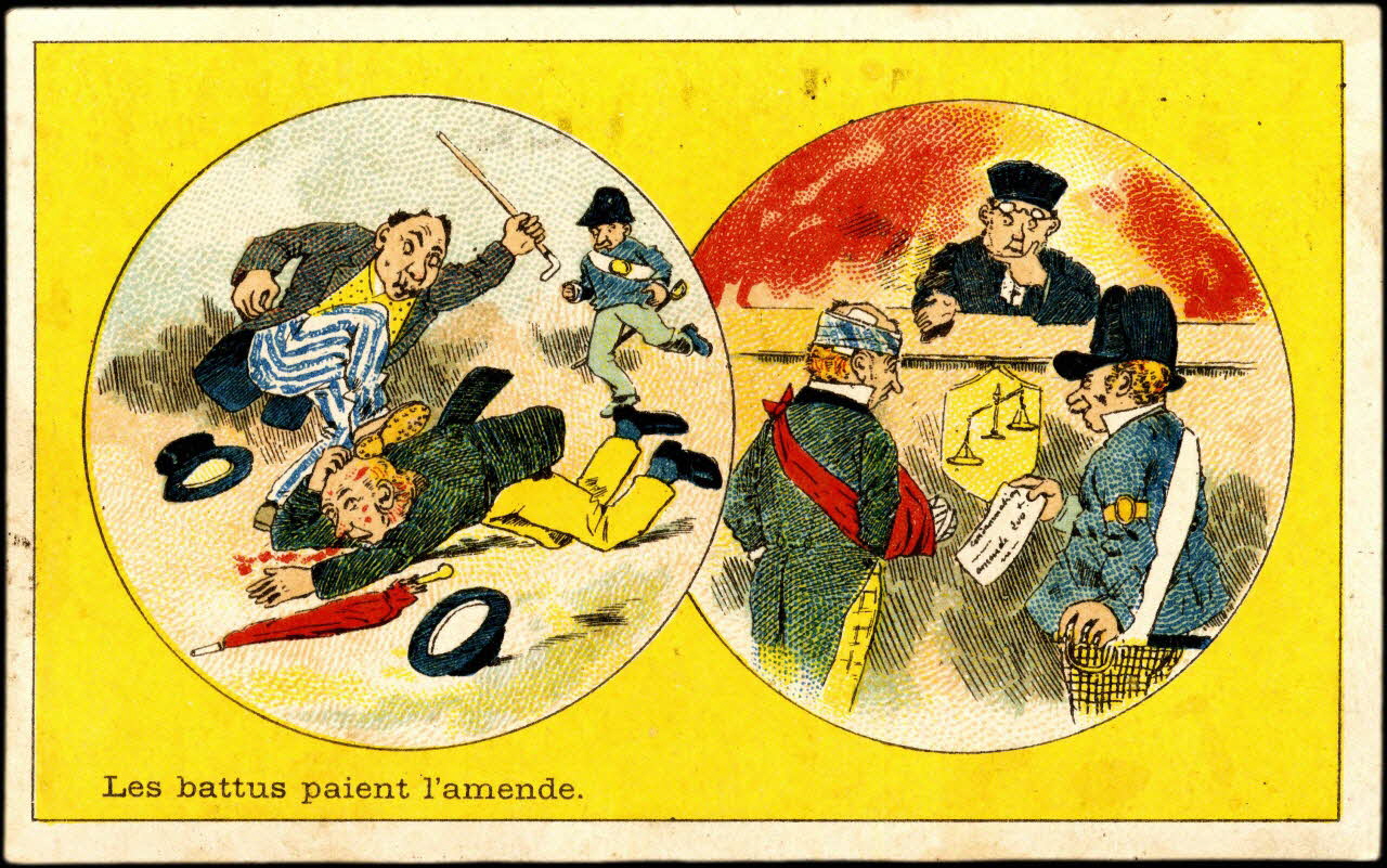 Baster & Vieillemard carte réclame chromo Paris 1878-1914 1995.1.3167.3 Photo