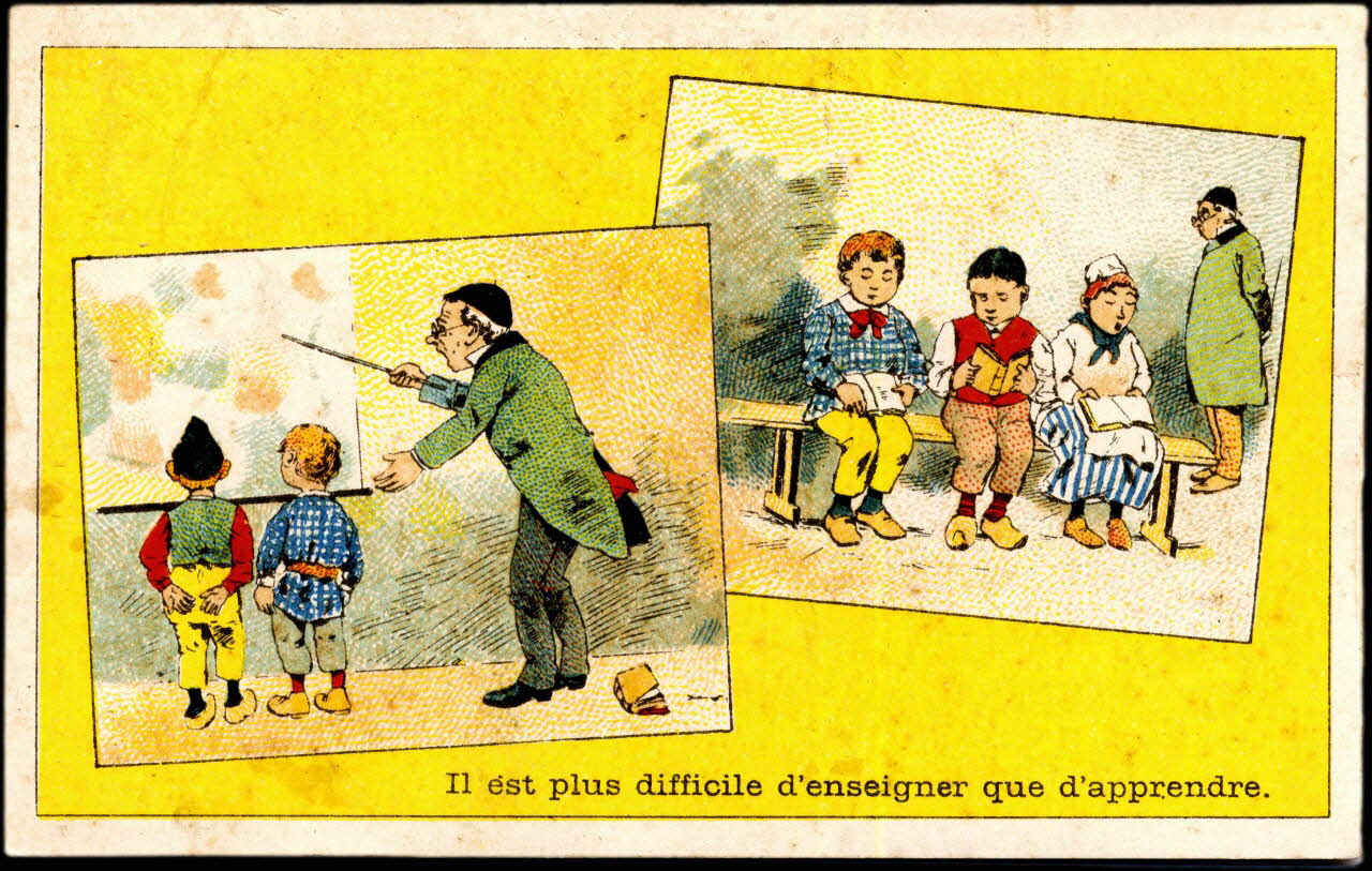 Baster & Vieillemard carte réclame chromo Paris 1878-1914 1995.1.3167.7 Photo