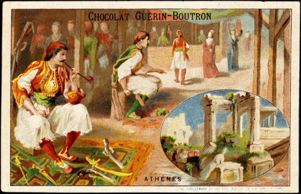 Baster & Vieillemard carte réclame chromo France 1889-1895 1995.1.1011.6 Photo