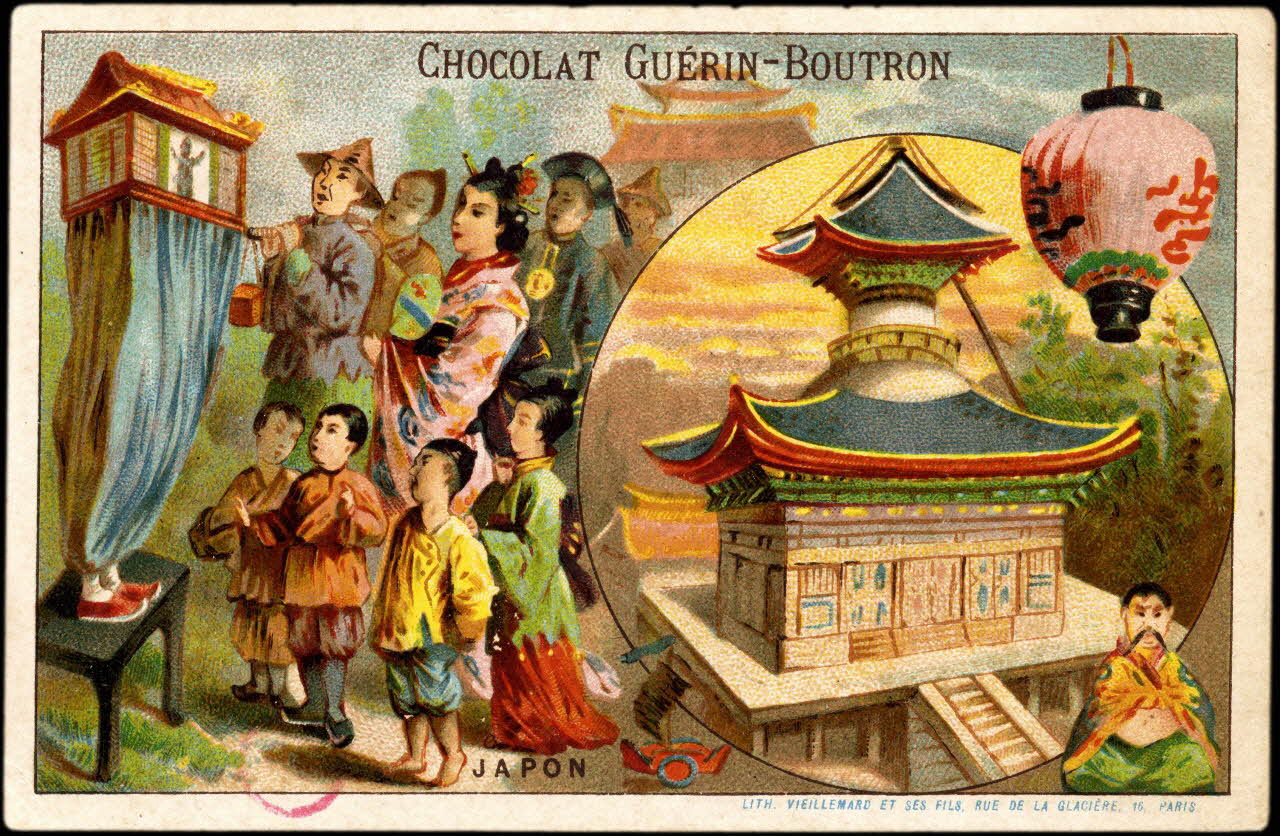 Baster & Vieillemard carte réclame chromo Paris 1889-1895 1995.1.1011.19 Photo