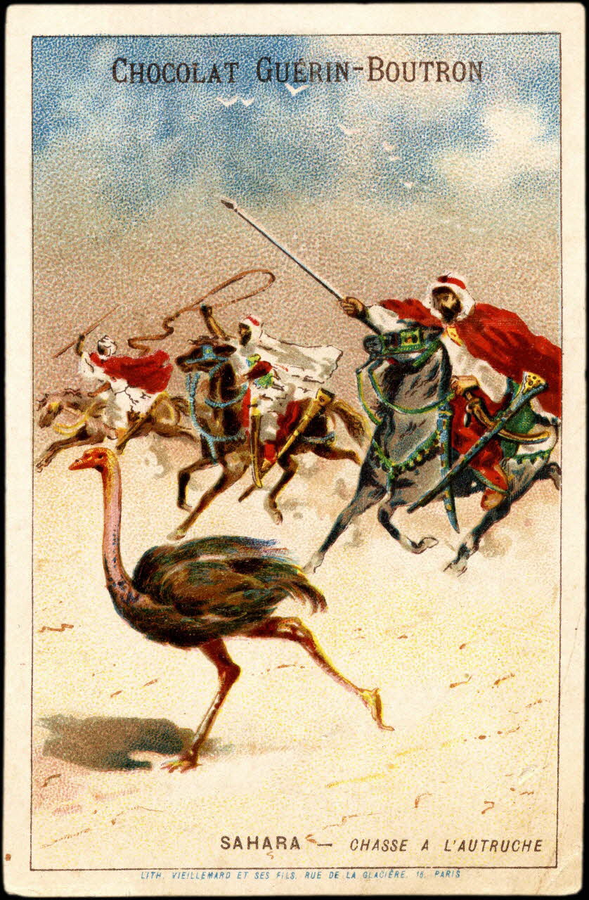 Baster & Vieillemard carte réclame chromo Paris 1889-1895 1995.1.1011.25 Photo
