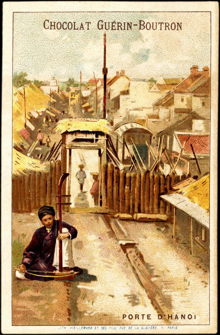 Baster & Vieillemard carte réclame chromo Paris 1889-1895 1995.1.1011.24 Photo