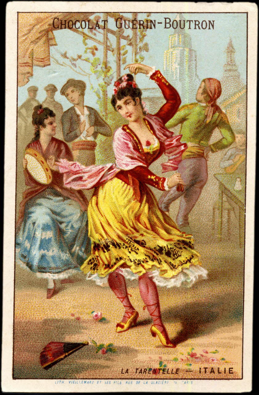 Baster & Vieillemard carte réclame chromo Paris 1889-1895 1995.1.1011.28 Photo