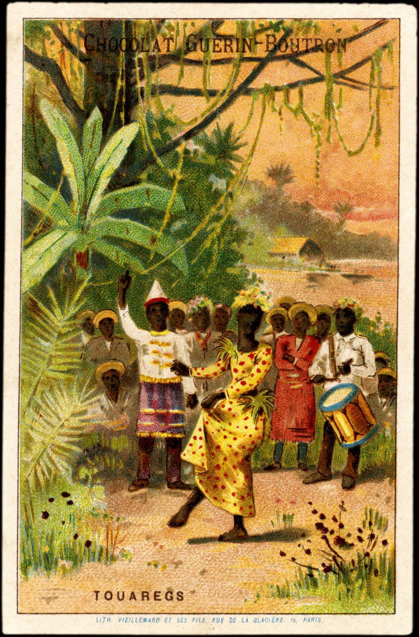 Baster & Vieillemard carte réclame chromo Paris 1889-1895 1995.1.1011.26 Photo