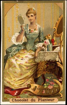 Baster & Vieillemard carte réclame chromo Paris 1878-1914 1995.1.3137.3  Photo