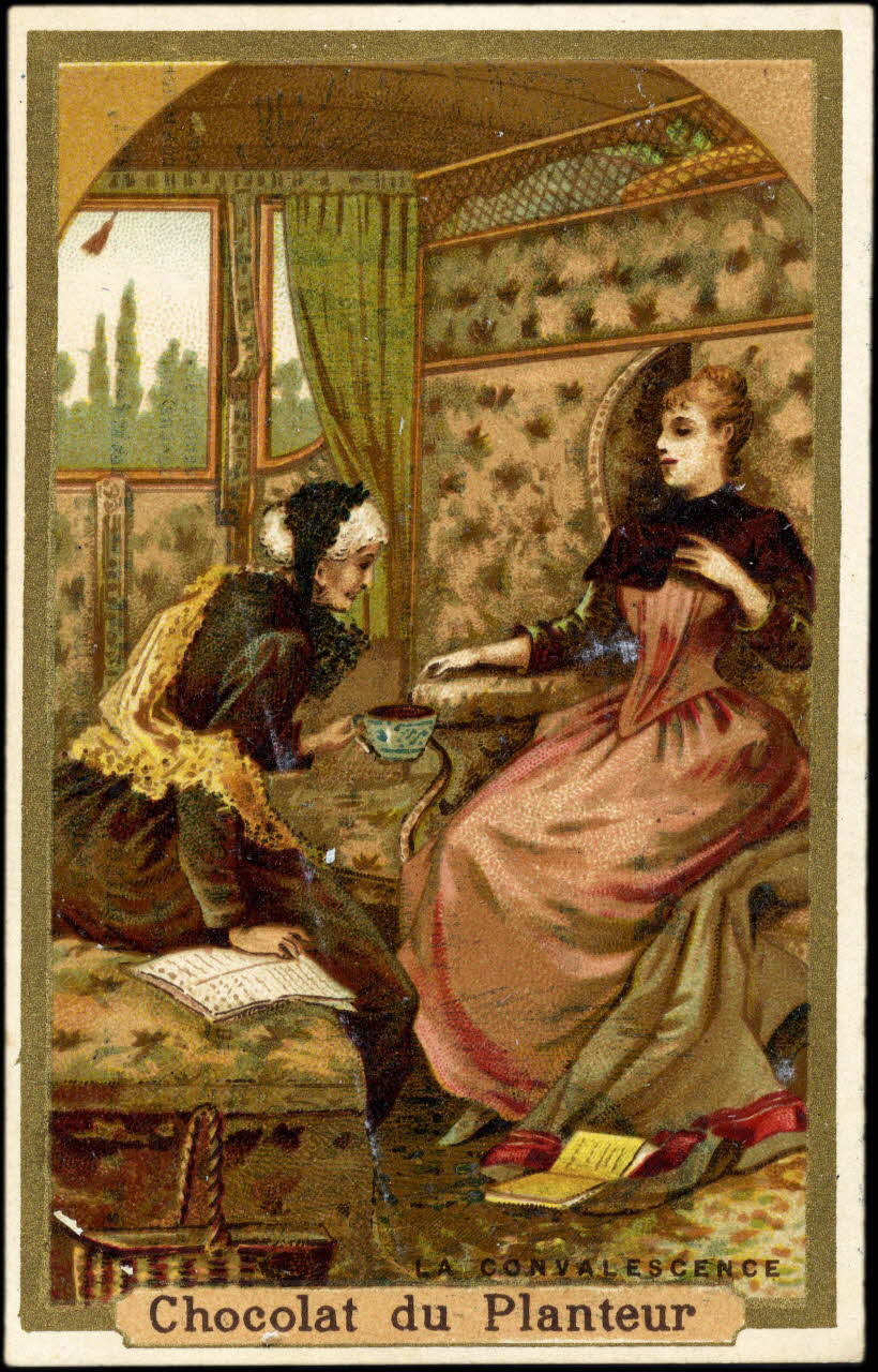 Baster & Vieillemard carte réclame chromo Paris 1878-1914 1995.1.3137.6 Photo