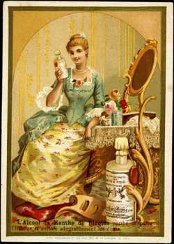 Baster & Vieillemard carte réclame chromo Paris 1886-1889 1995.1.3137.2 Photo