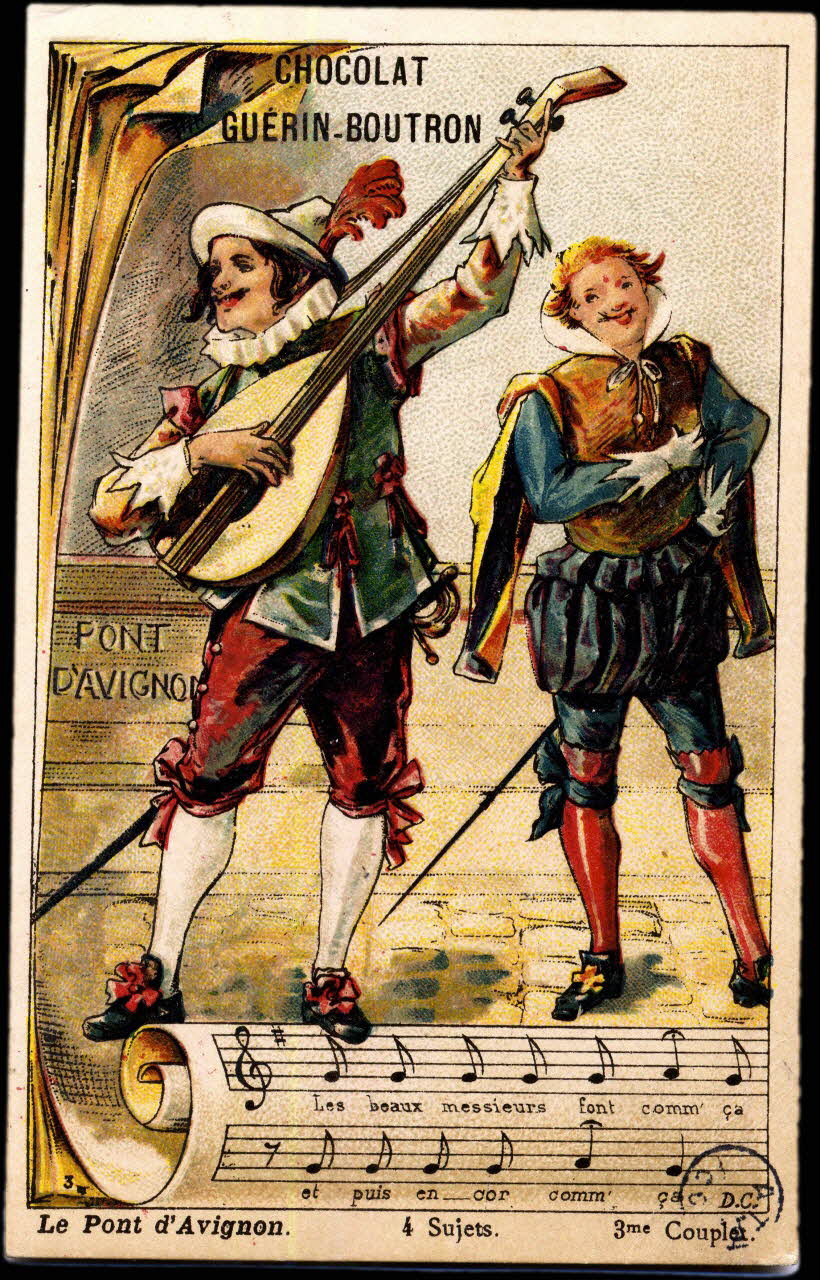 carte réclame chromo 1960.22.371.319 Photo