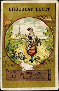 Baster & Vieillemard carte réclame chromo Paris 1889-1895 1995.1.133.33 Photo