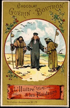 V. AQ (illisible) ? ; Baster & Vieillemard carte réclame chromo Paris 1878-1914 1995.1.3132.8 Photo