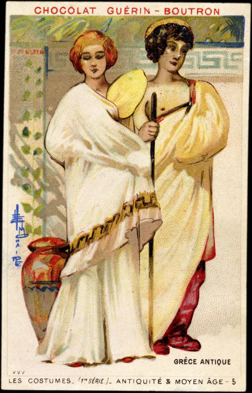 Baster & Vieillemard carte réclame chromo Paris 1889 1995.1.863.5 Photo