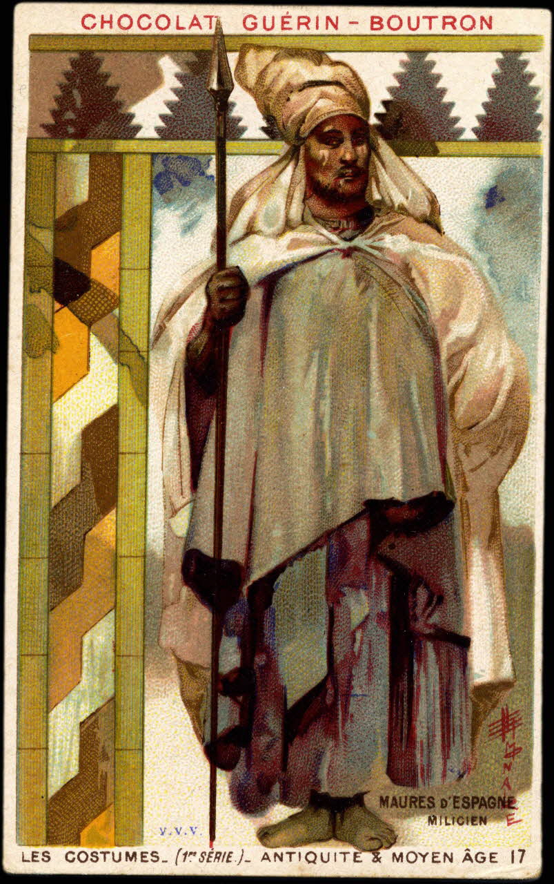 Baster & Vieillemard carte réclame chromo Paris 1889 1995.1.863.16 Photo