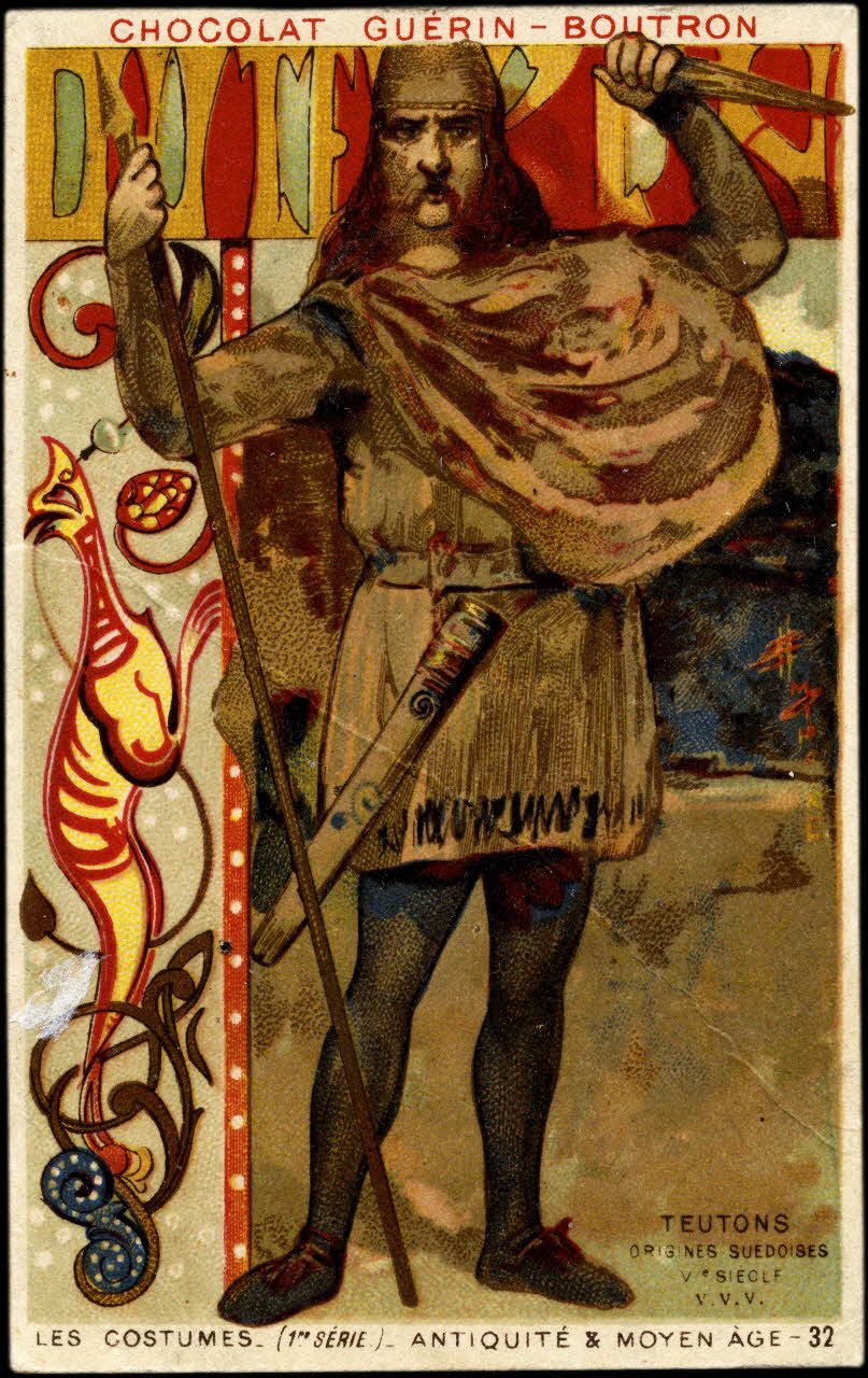 Baster & Vieillemard carte réclame chromo Paris 1889 1995.1.863.31 Photo