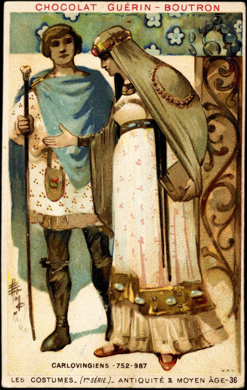 Baster & Vieillemard carte réclame chromo Paris 1889 1995.1.863.34 Photo