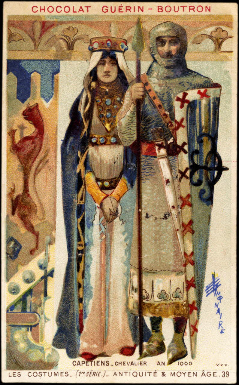 Baster & Vieillemard carte réclame chromo Paris 1889 1995.1.863.37 Photo