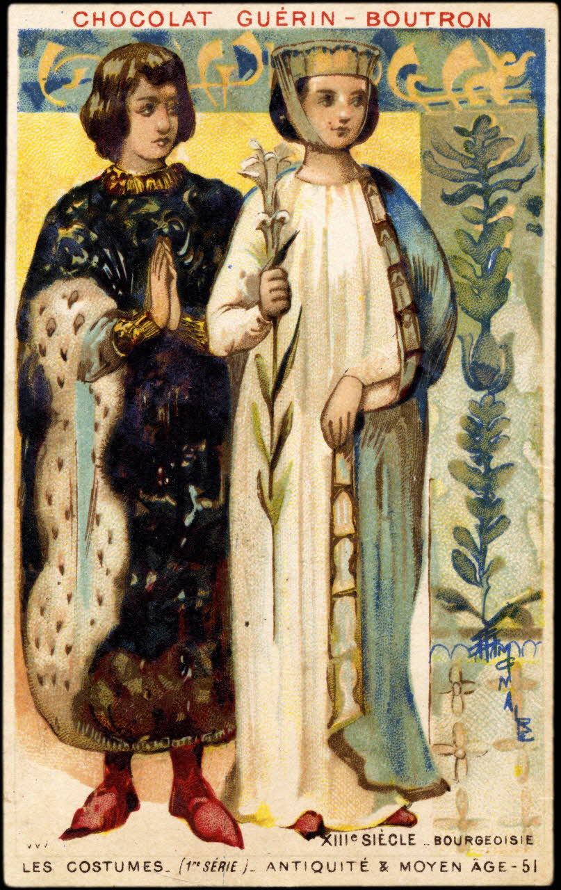 Baster & Vieillemard carte réclame chromo Paris 1889 1995.1.863.46 Photo