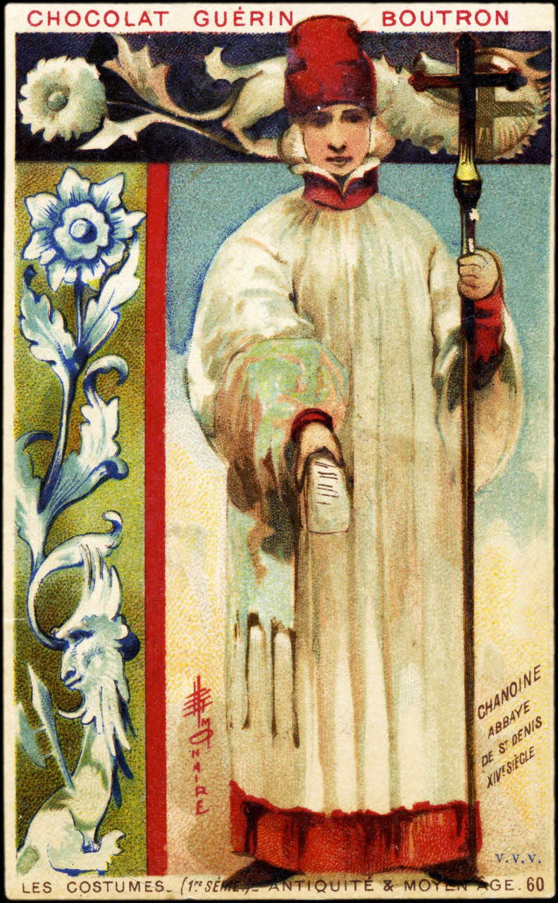 Baster & Vieillemard carte réclame chromo Paris 1889 1995.1.863.55 Photo
