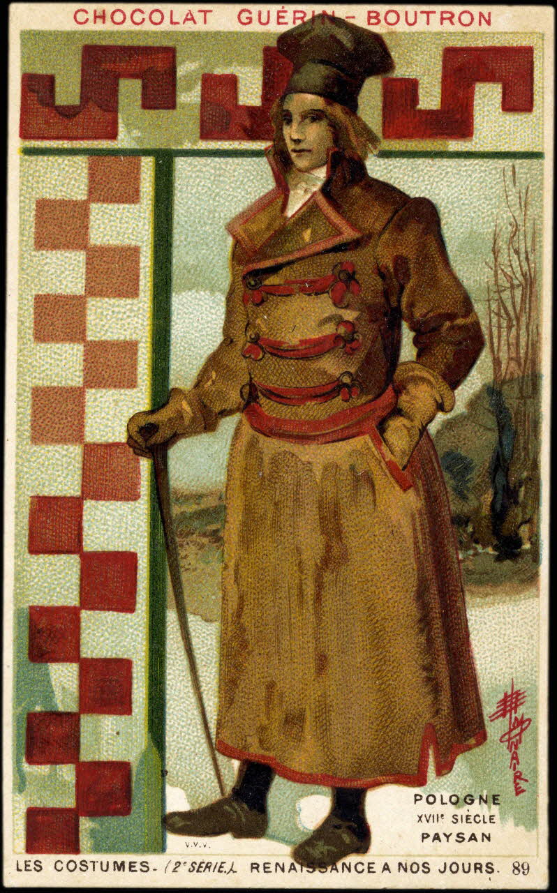 Baster & Vieillemard carte réclame chromo Paris 1889 1995.1.863.84 Photo