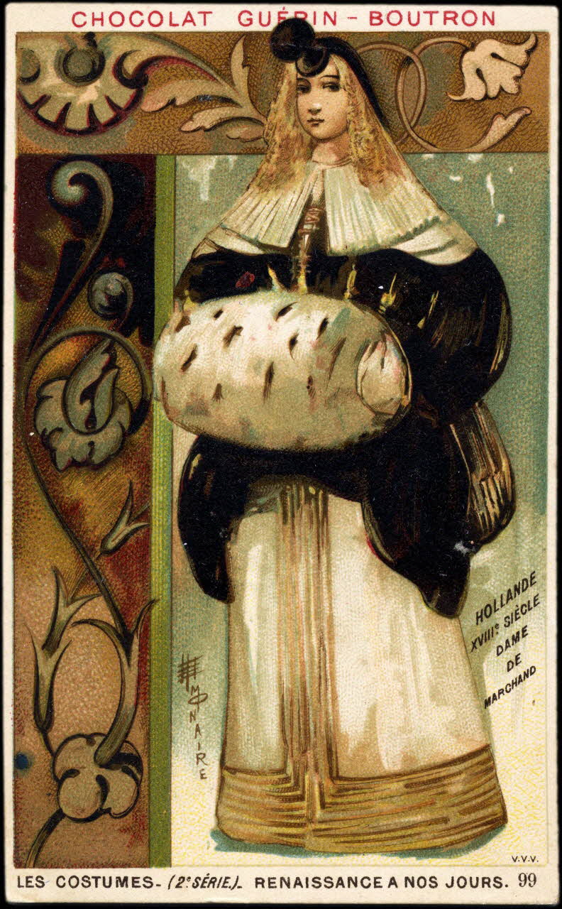 Baster & Vieillemard carte réclame chromo Paris 1889 1995.1.863.93 Photo