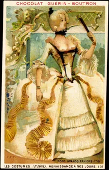 Baster & Vieillemard carte réclame chromo Paris 1889 1995.1.863.97  Photo