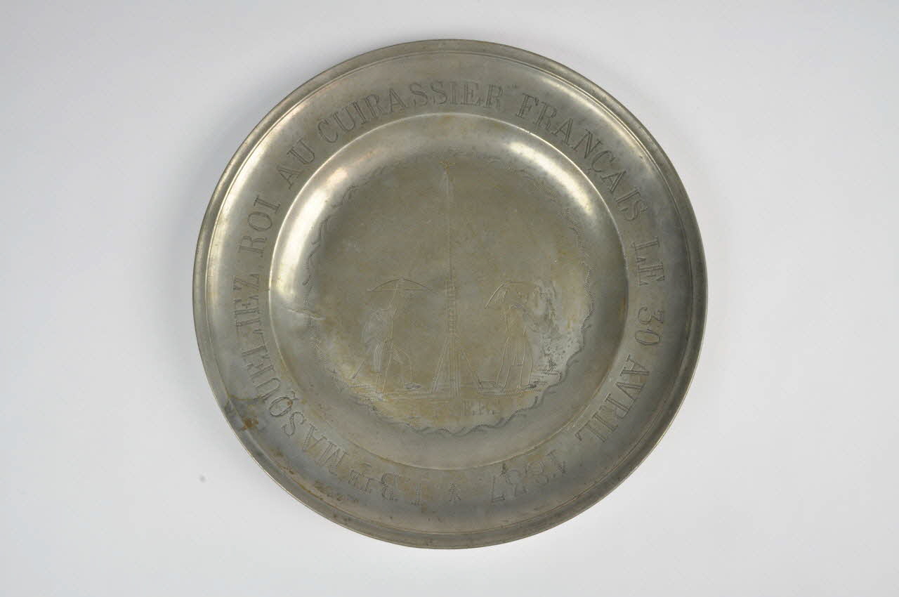 plat Flers-lès-Lille(Nord) 1837 1967.77.1 Photo Mucem