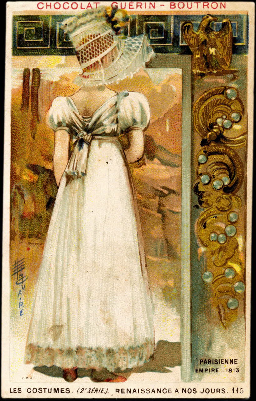 Baster & Vieillemard carte réclame chromo Paris 1889 1995.1.863.108 Photo