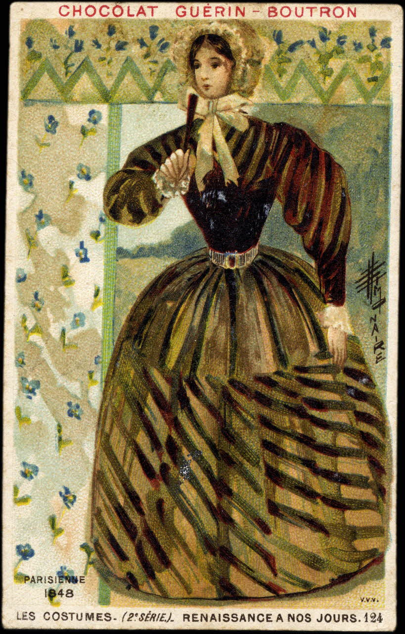 Baster & Vieillemard carte réclame chromo Paris 1889 1995.1.863.117 Photo