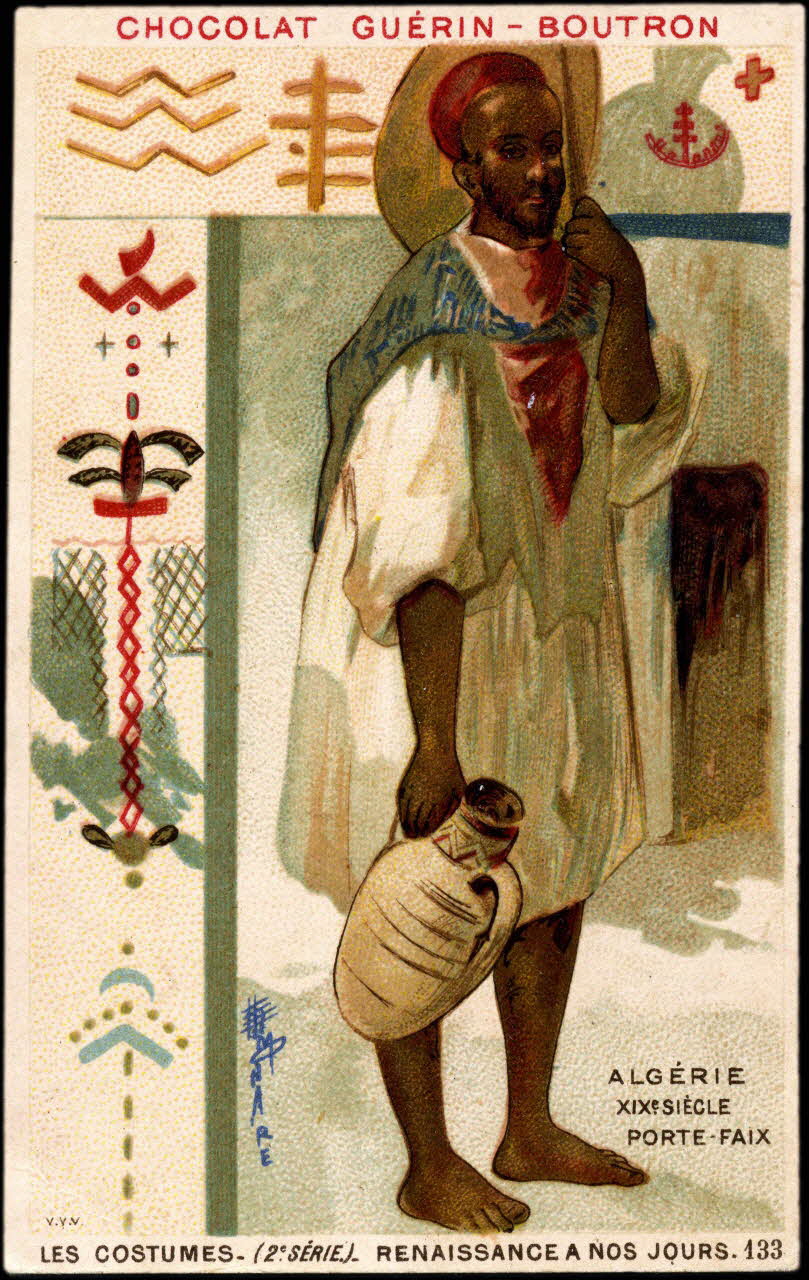 Baster & Vieillemard carte réclame chromo Paris 1889 1995.1.863.126 Photo