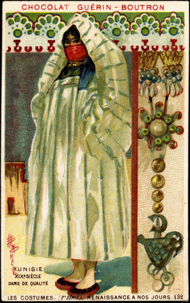 Baster & Vieillemard carte réclame chromo Paris 1889 1995.1.863.125 Photo