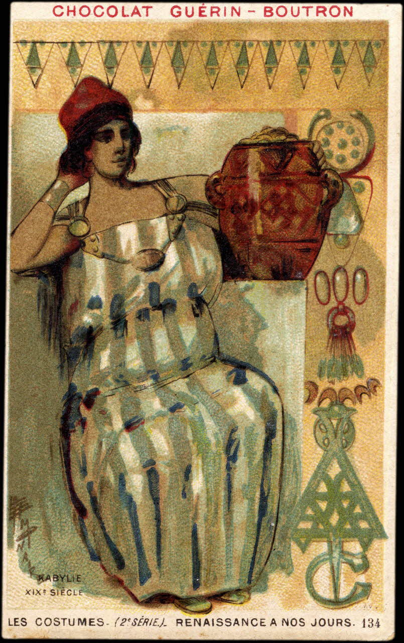 Baster & Vieillemard carte réclame chromo Paris 1889 1995.1.863.127 Photo