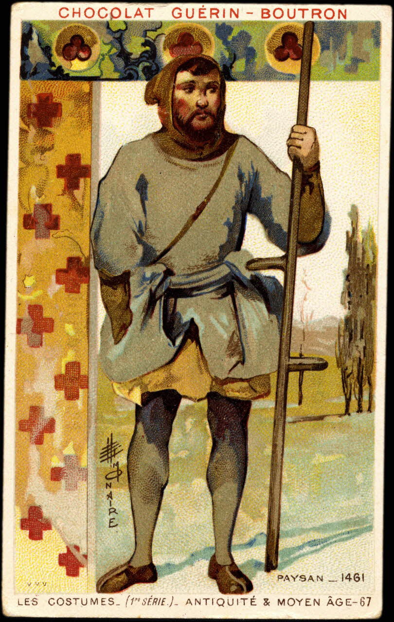 Baster & Vieillemard carte réclame chromo Paris 1878-1914 1994.30.116 Photo