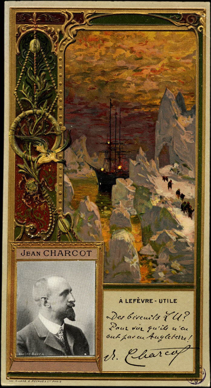 Luigi Loir ; H. Laas, E.Pécaud & Cie Paris carte réclame chromo lle-de-France, France 1900 1992.1.20 Photo