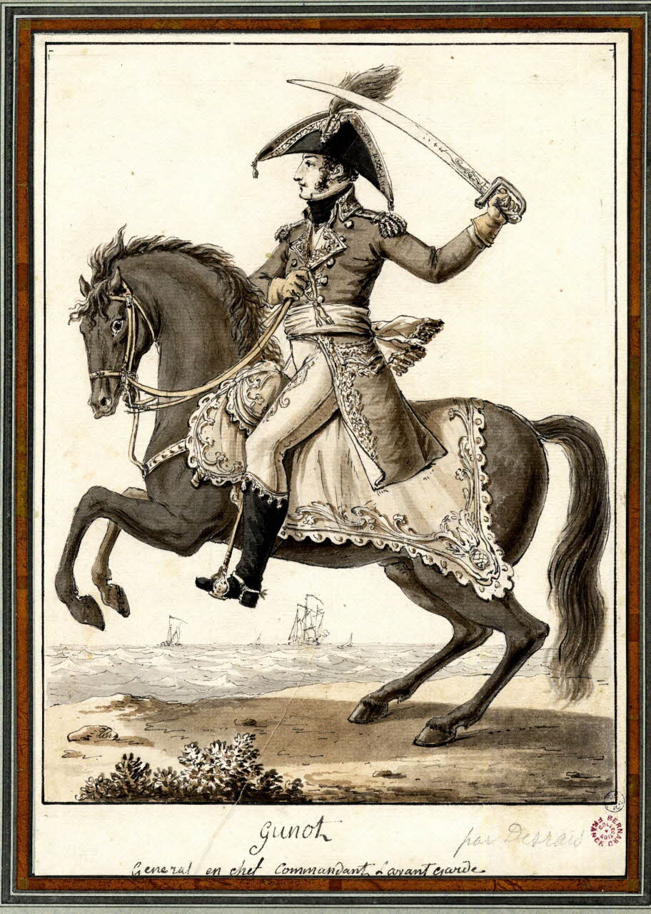 dessin Junot  Général en chef commandant l'avant garde 1813 1948.15.2 Photo