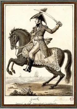dessin Junot  Général en chef commandant l'avant garde 1813 1948.15.2 Photo