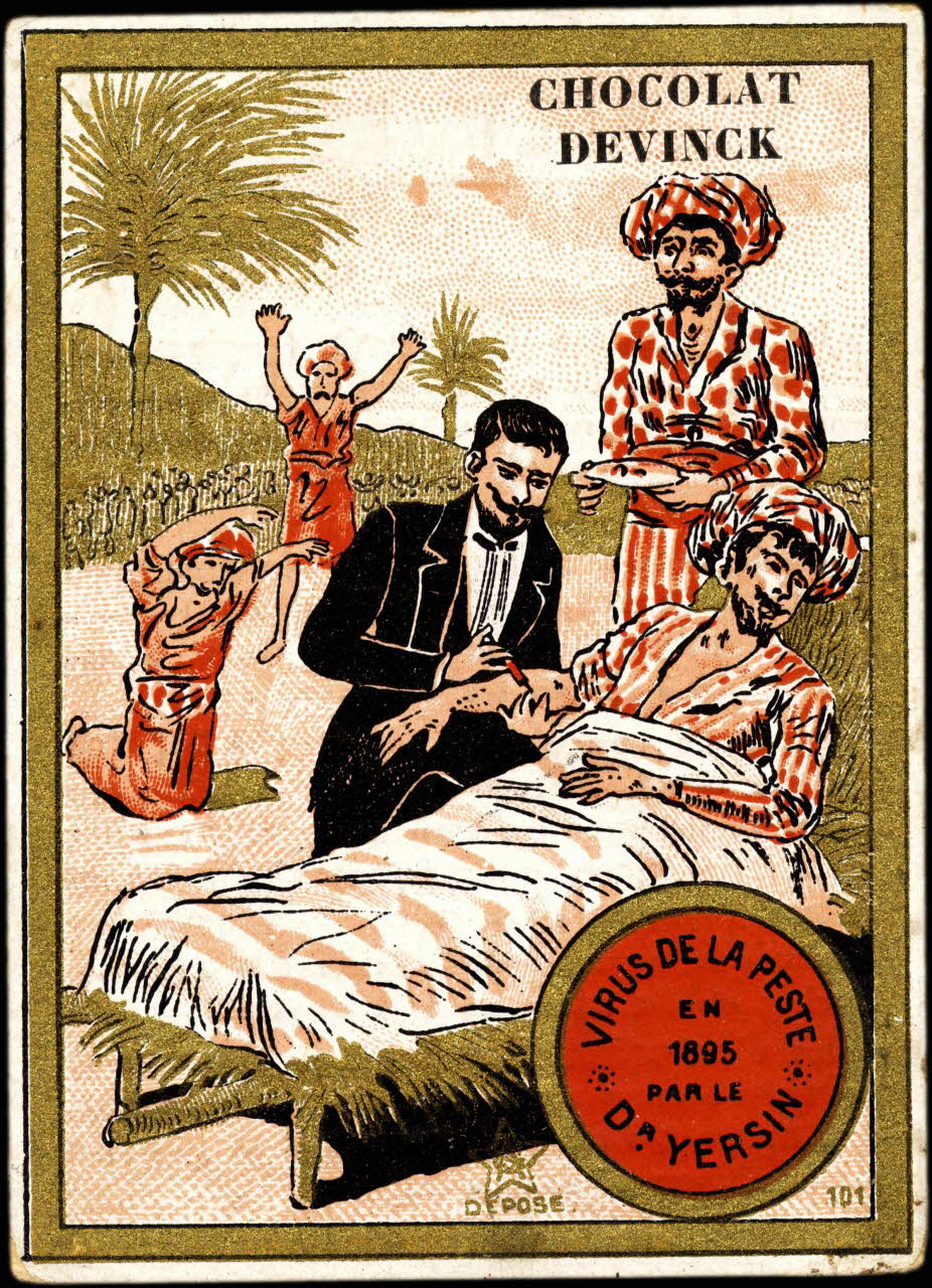 Gombert carte réclame chromo Halluin 1890-1914 1995.1.3658.3 Photo