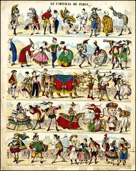 Charles Nicolas Gangel à registres LE CARNAVAL DE PARIS. Metz 1852-1858 1946.106.13 Photo