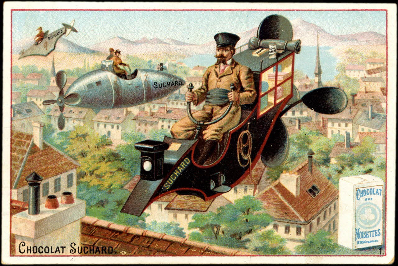 carte réclame chromo Neuchâtel 1880-1914 1996.40.205.1 Photo