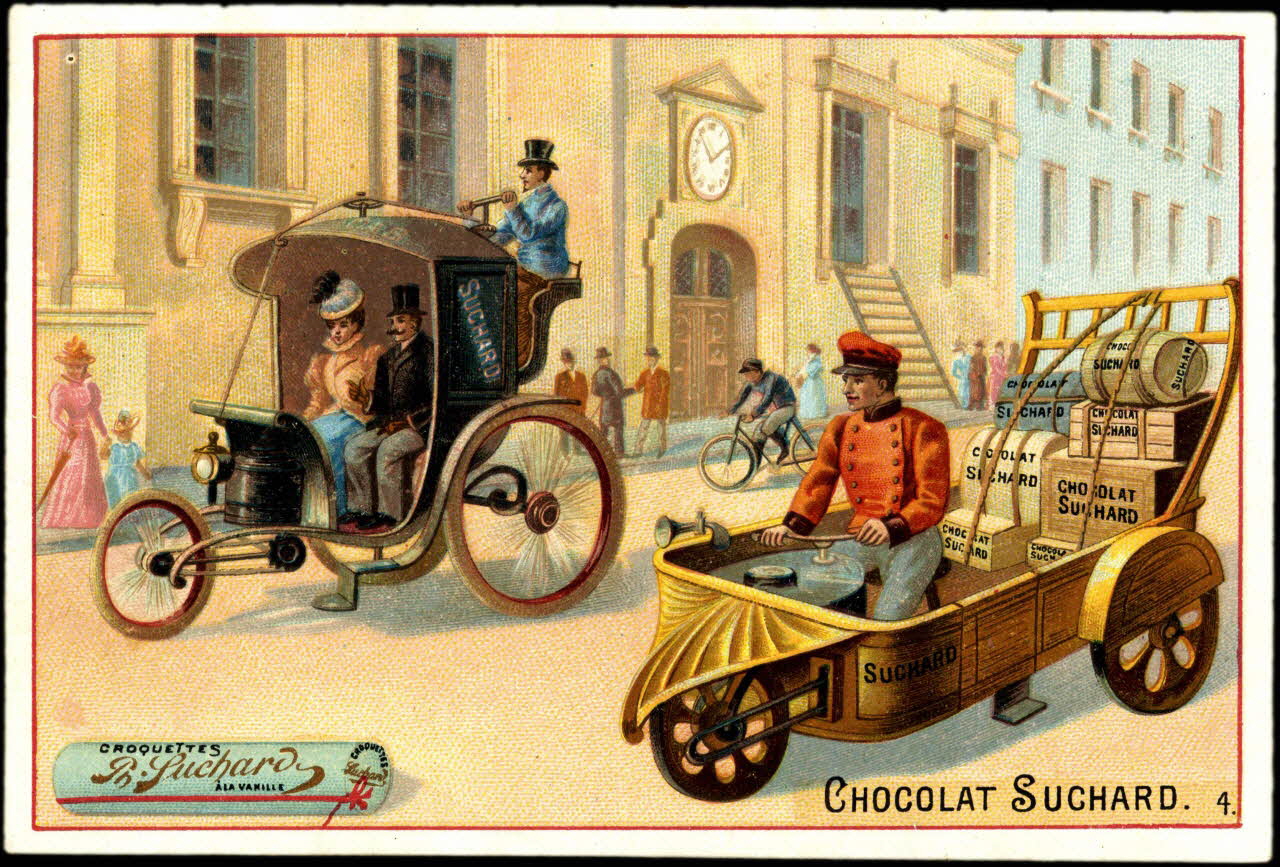 carte réclame chromo Neuchâtel 1880-1914 1996.40.205.3 Photo