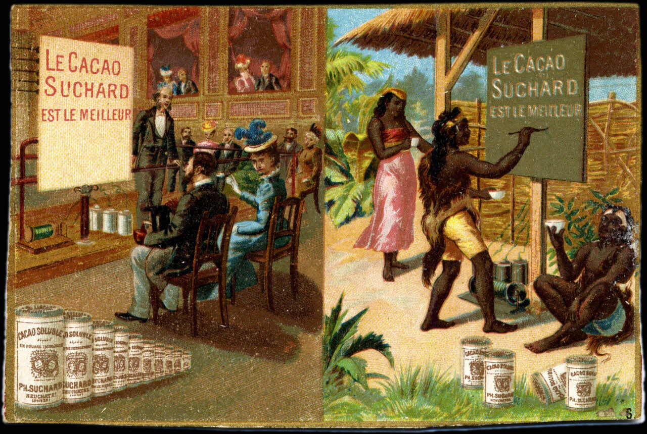 carte réclame chromo Neuchâtel 1880-1914 1996.40.205.11 Photo