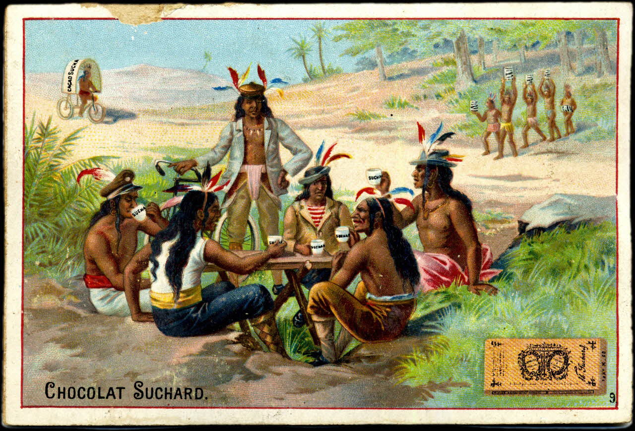 carte réclame chromo Neuchâtel 1880-1914 1996.40.205.6 Photo