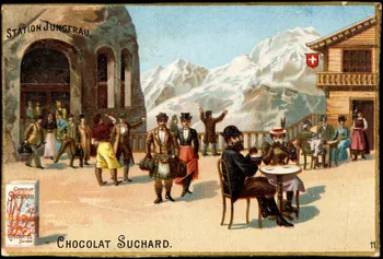 carte réclame chromo Neuchâtel 1880-1914 1996.40.205.14  Photo