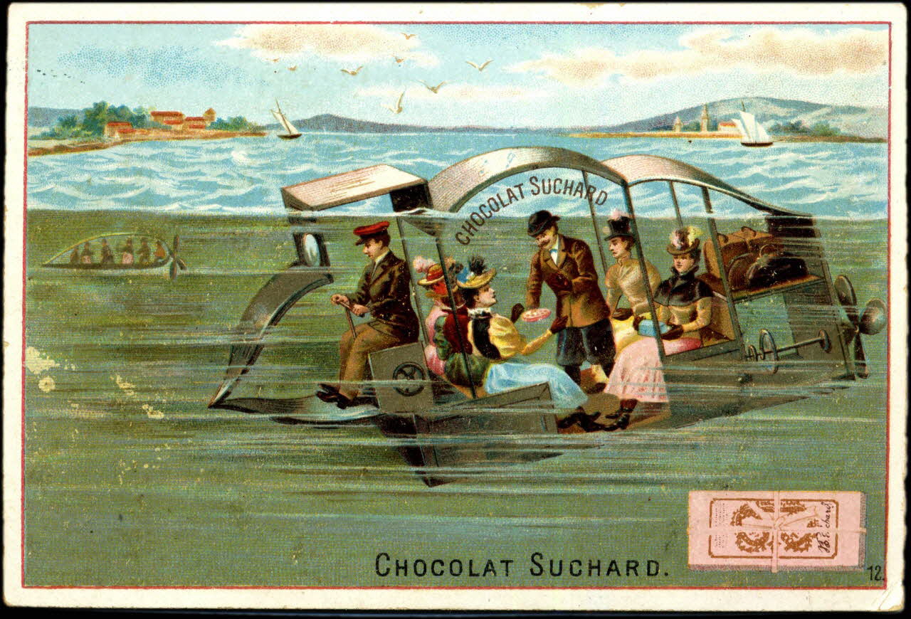 carte réclame chromo Neuchâtel 1880-1914 1996.40.205.7 Photo